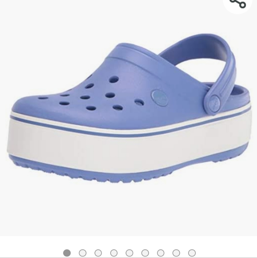 Crocs Men's and Women's Crocband Platform Clog